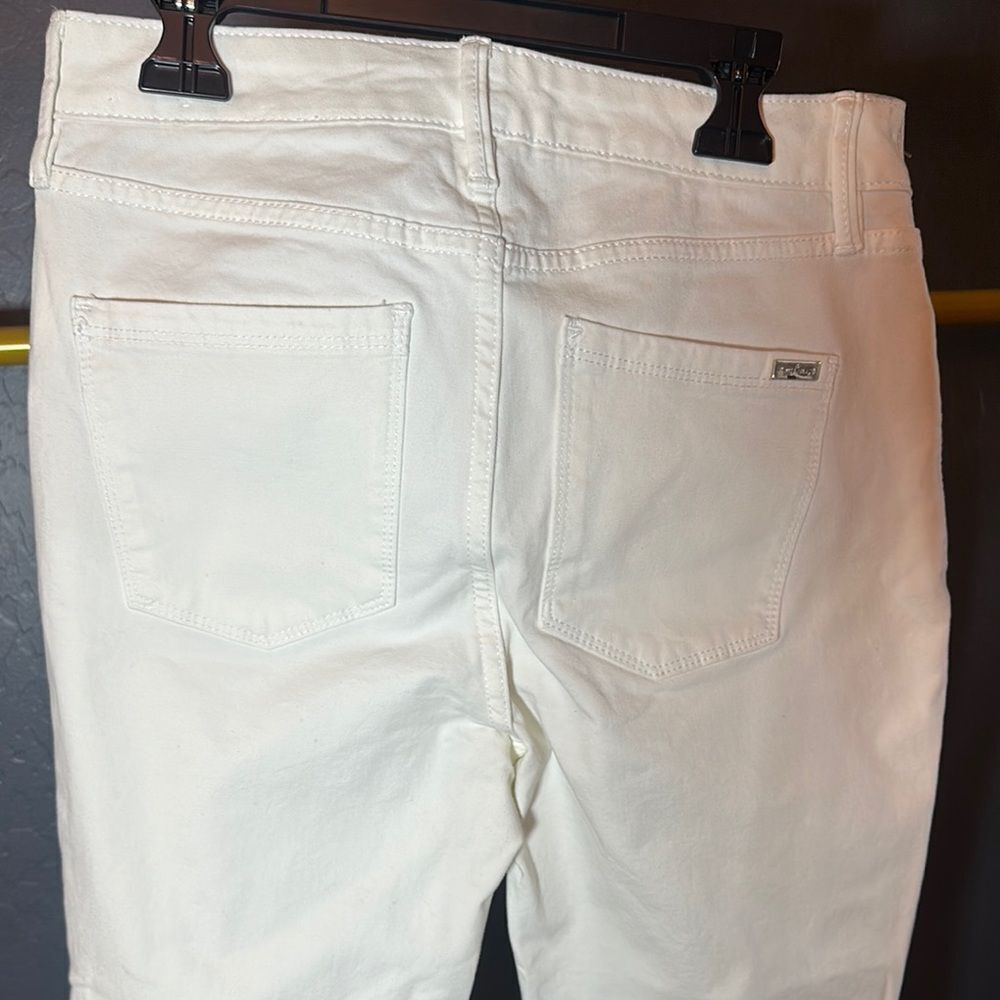 White House Black Market Women's White Ankle‎ Jeans - Picture 5 of 7